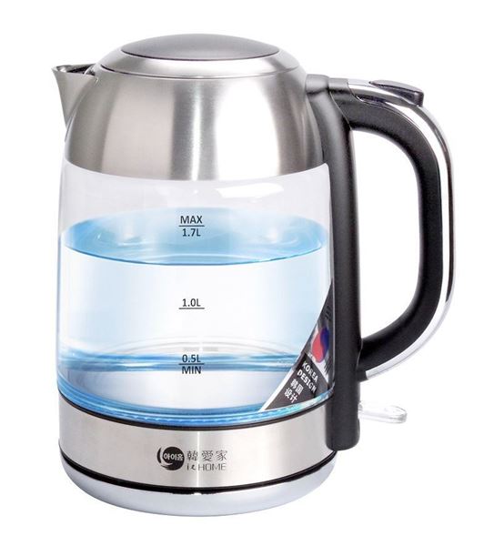 圖片 IHOME 快速玻璃電熱水瓶 HL-202